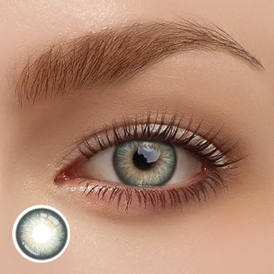 OJOTrend Emerald Twilight Colored Contact Lenses 1 Yearly