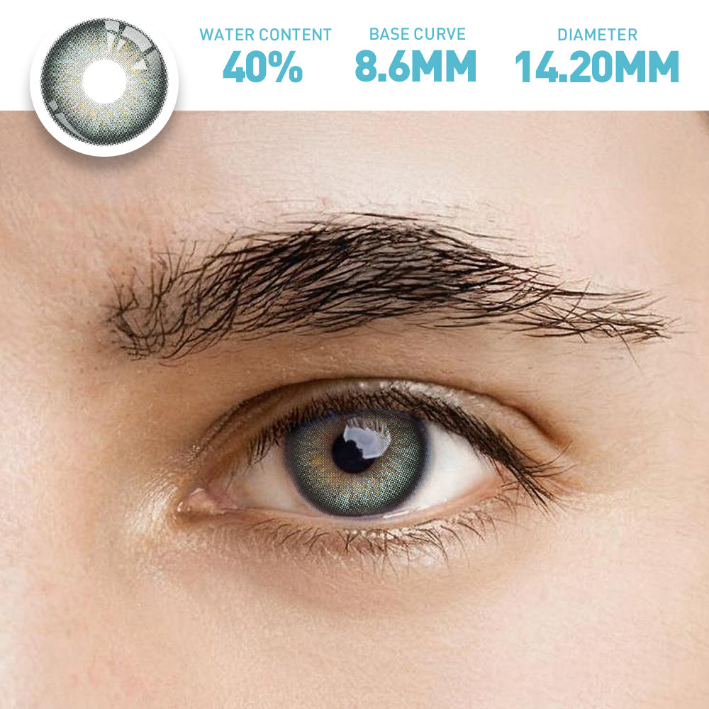 OJOTrend Barbie Green Contact Lenses Man Wear 1 Yearly