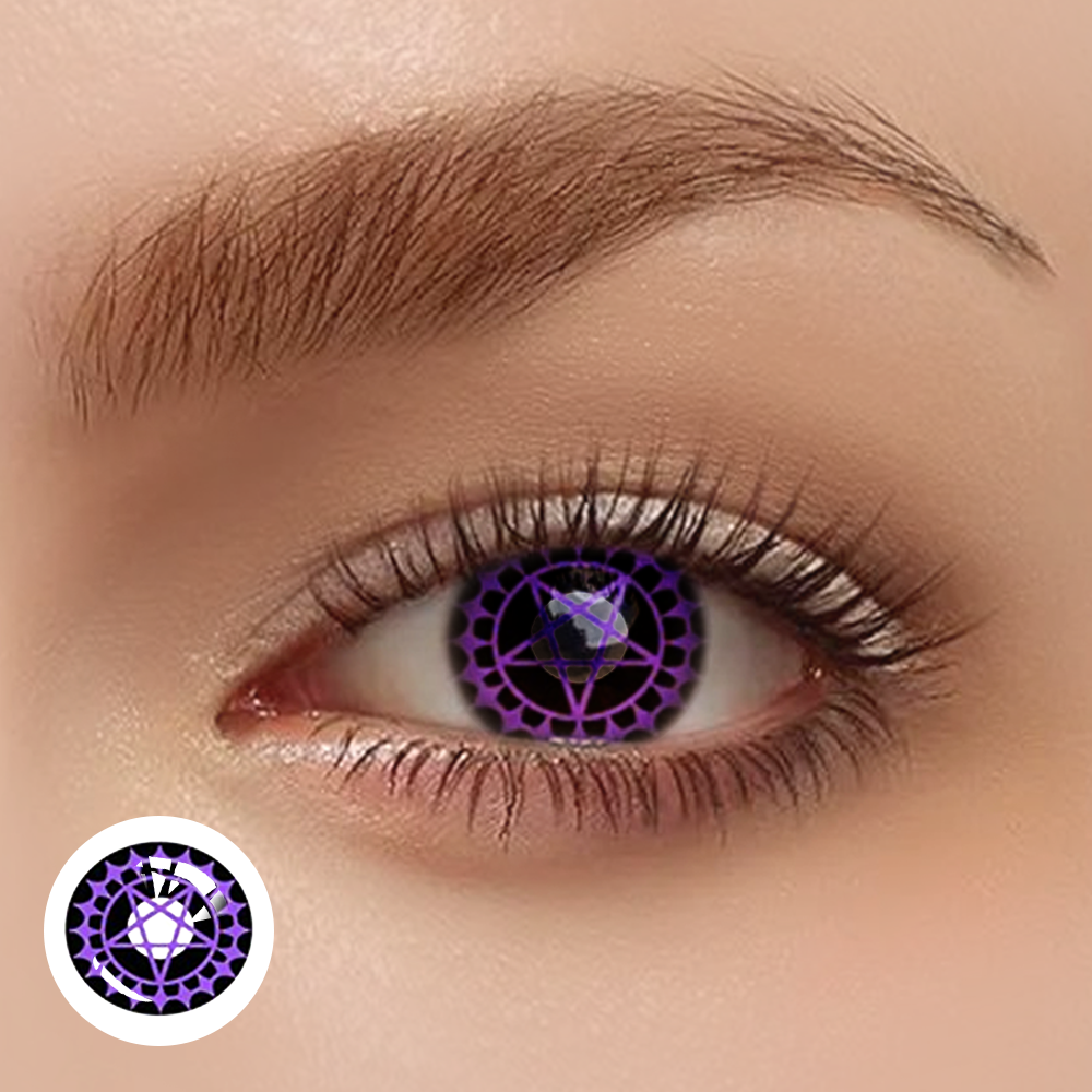 OJOTrend CIEL'S Purple Contact Lenses£¨ 1 Yearly £©