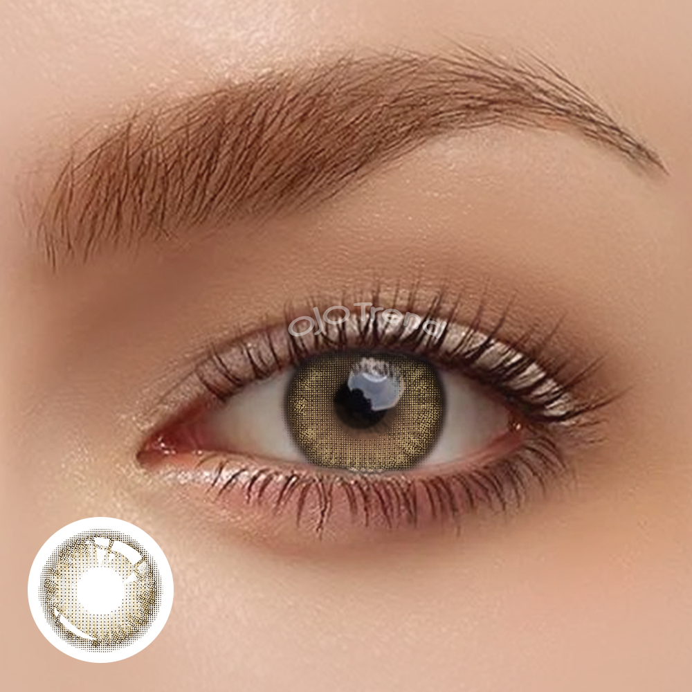 OJOTrend Diamond Brown Contact Lenses 1 Yearly