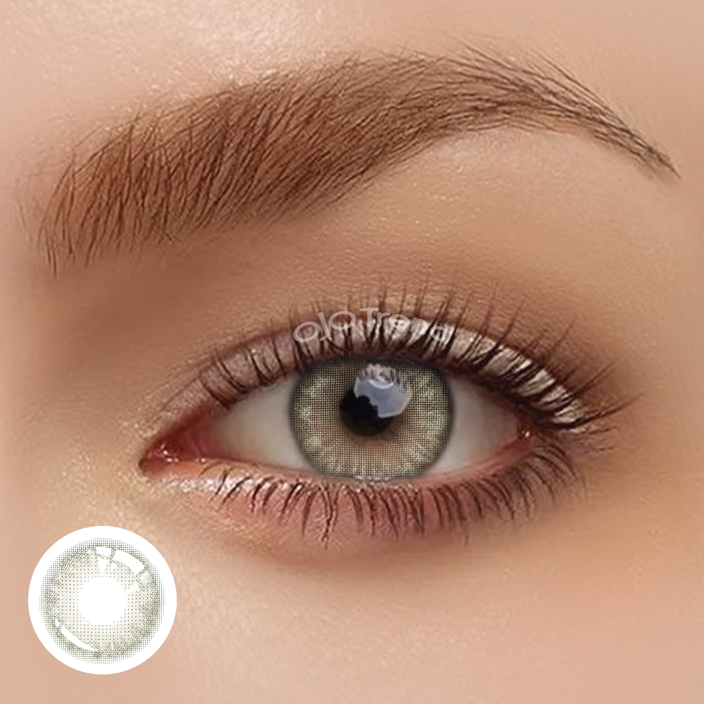 OJOTrend Diamond Grey Contact Lenses  1 Yearly