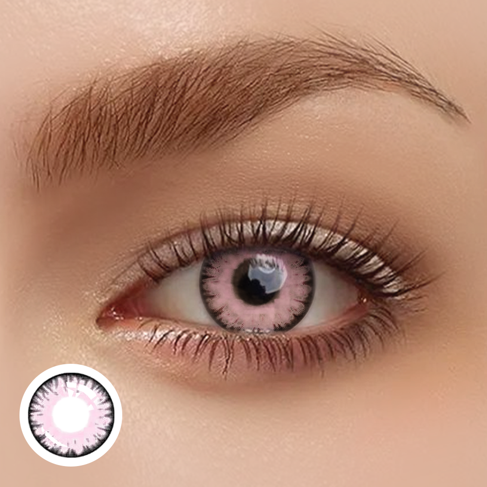 OJOTrend Monster Pink Contact Lenses 1 Yearly