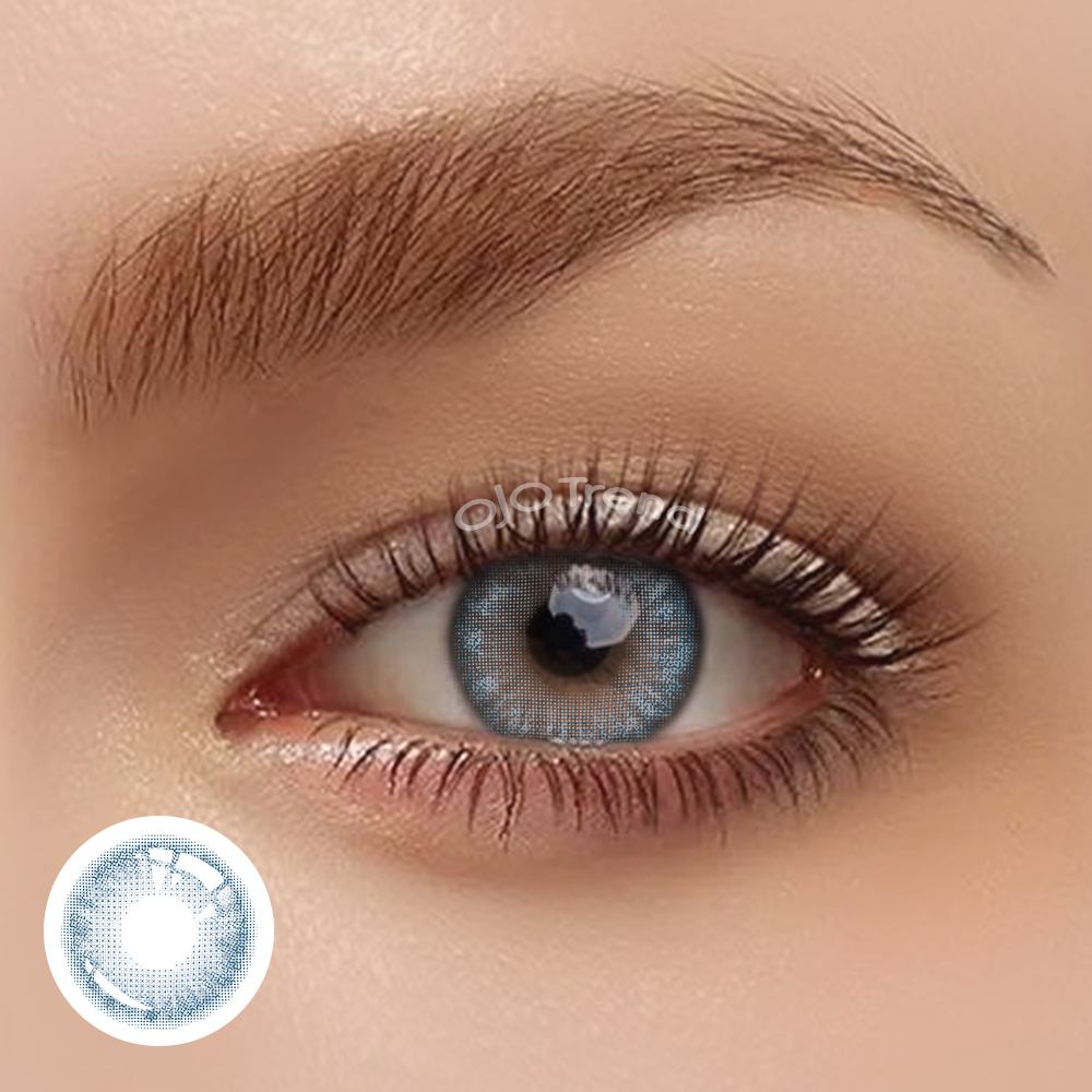 OJOTrend Diamond Blue Contact Lenses 1 Yearly