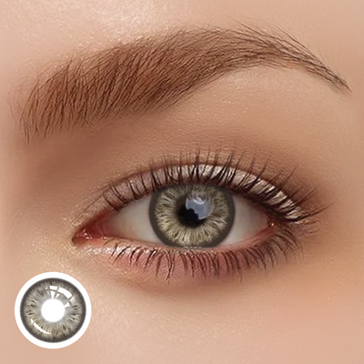 OJOTrend Twinkle Brown Contact Lenses 1 Yearly