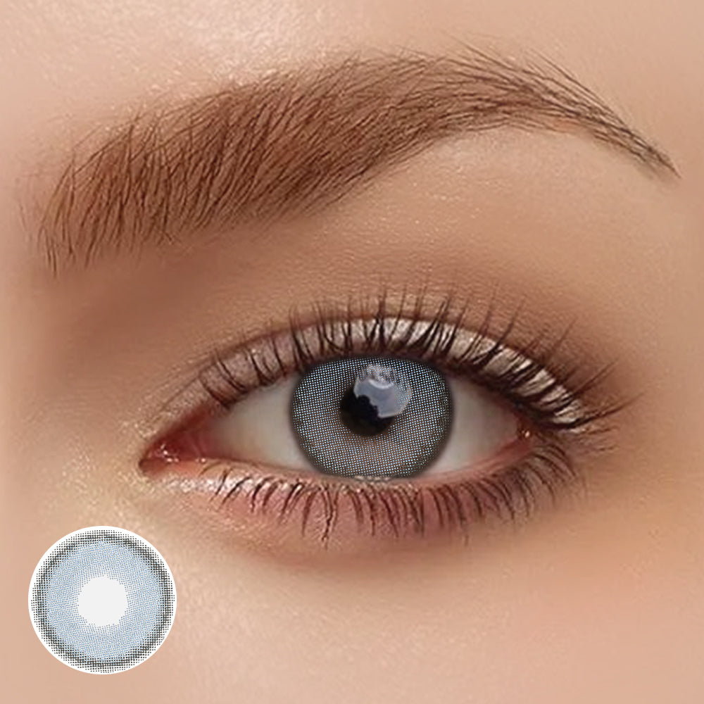 OJOTrend Mirage Blue Contact Lenses  1 Yearly