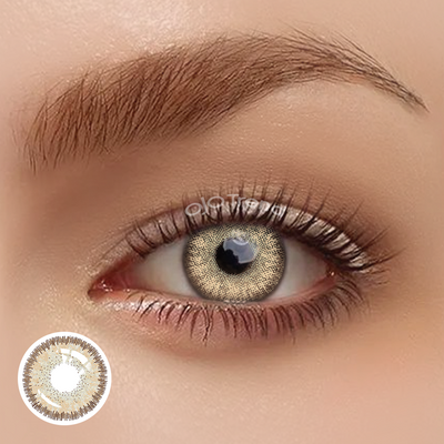 OJOTrend European Coffee Contact Lenses 1 Yearly