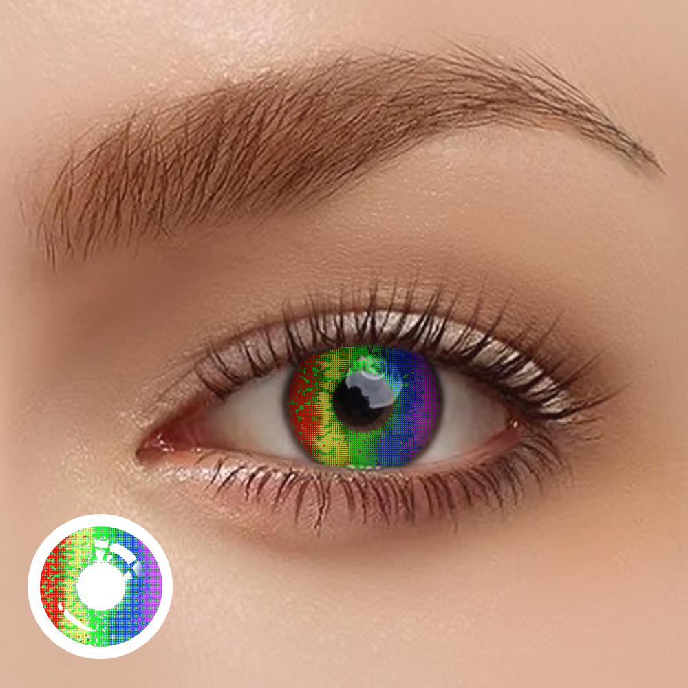 OJOTrend Pride Day Contact Lenses 1 Yearly