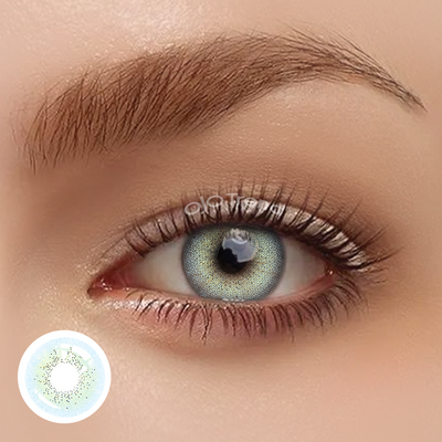 OJOTrend Ocean Blue Contact Lenses  1 Yearly