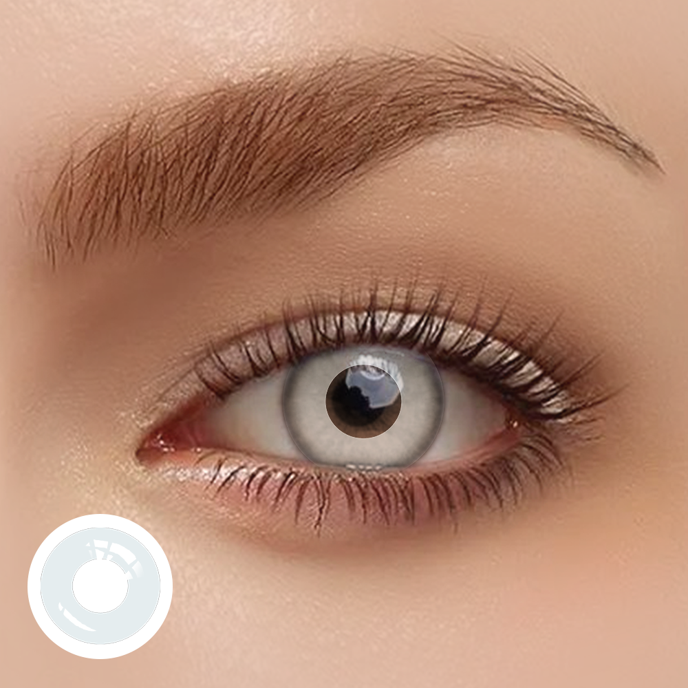 OJOTrend White Out Contact Lenses 1 Yearly