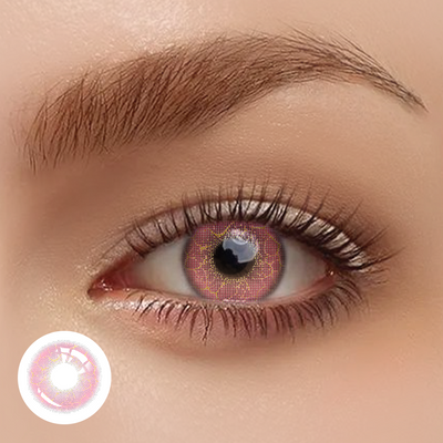 OJOTrend Hatsune Miku Pink Contact Lenses 1 Yearly