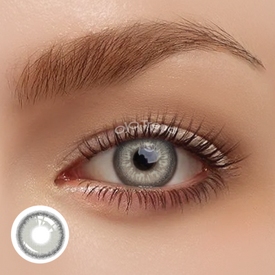 OJOTrend Tiger'sEye Grey Contact Lenses 1 Yearly