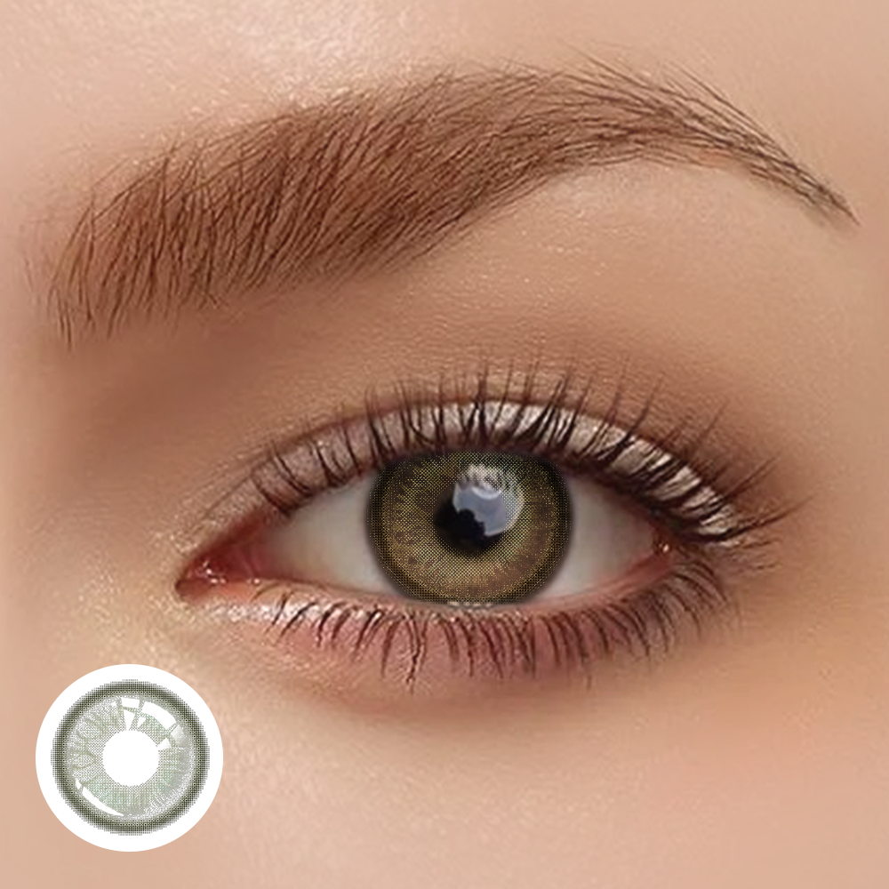 OJOTrend Viva Green Contact Lenses 1 Yearly