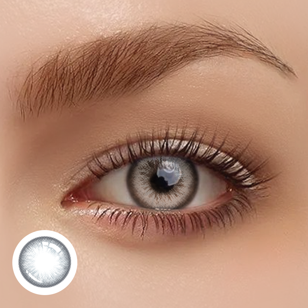 OJOTrend Barbie Gray Contact Lenses 1 Yearly