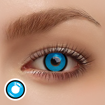 OJOTrend Manson Blue Contact Lenses 1 Yearly