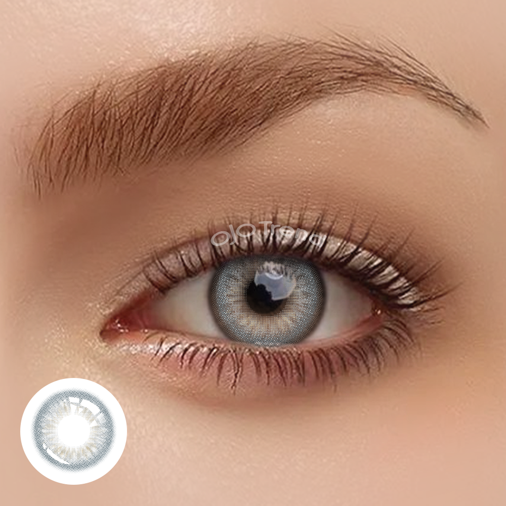 OJOTrend DNATaylorII Grey Contact Lenses 1 Yearly