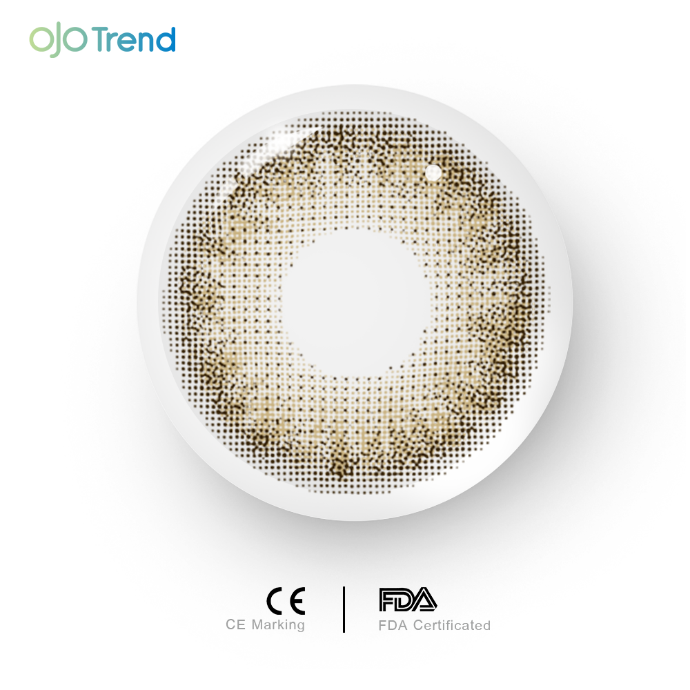 OJOTrend Diamond Brown Contact Lenses 1 Yearly