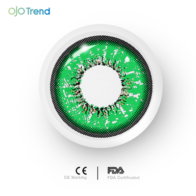 OJOTrend Genshin Impact Green Contact Lenses 1 Yearly