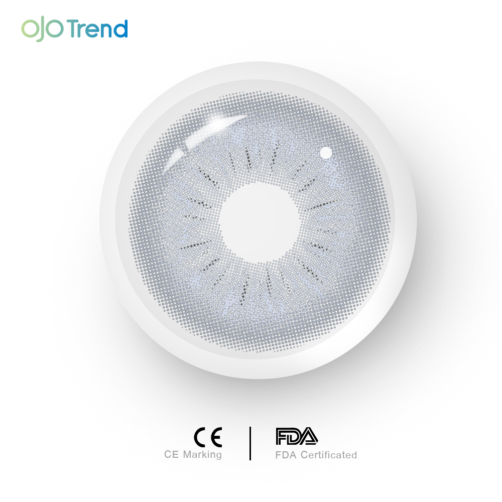 OJOTrend Sora Gray Contact Lenses 1 Yearly