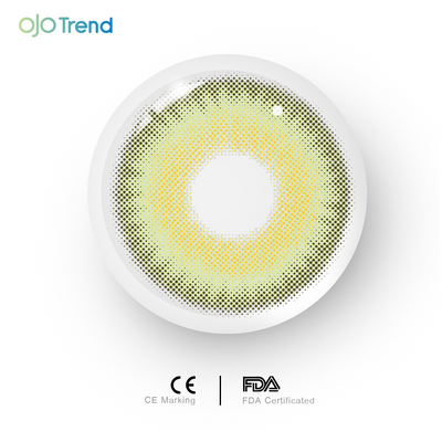 OJOTrend LA Green Contact Lenses 1 Yearly