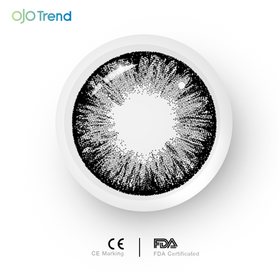 OJOTrend Black Contact Lenses 1 Yearly