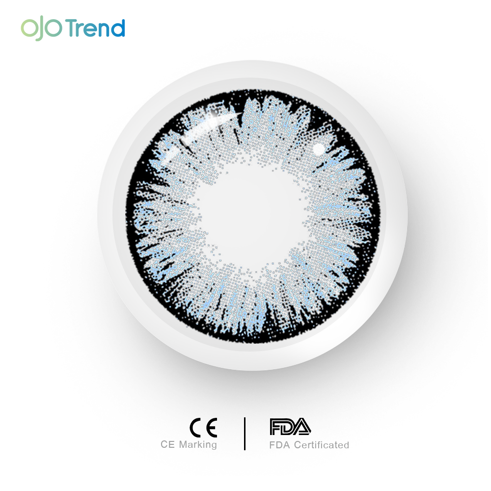 OJOTrend Blue Contact Lenses 1 Yearly