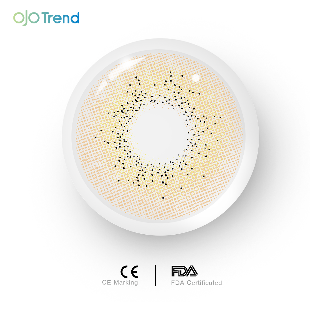 OJOTrend Ocean Brown Contact Lenses 1 Yearly