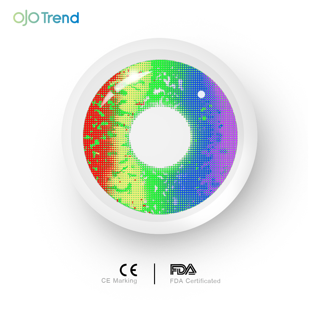 OJOTrend Pride Day Contact Lenses 1 Yearly