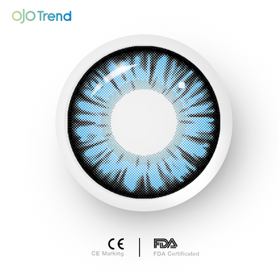 OJOTrend Monster Light Blue Contact Lenses 1 Yearly