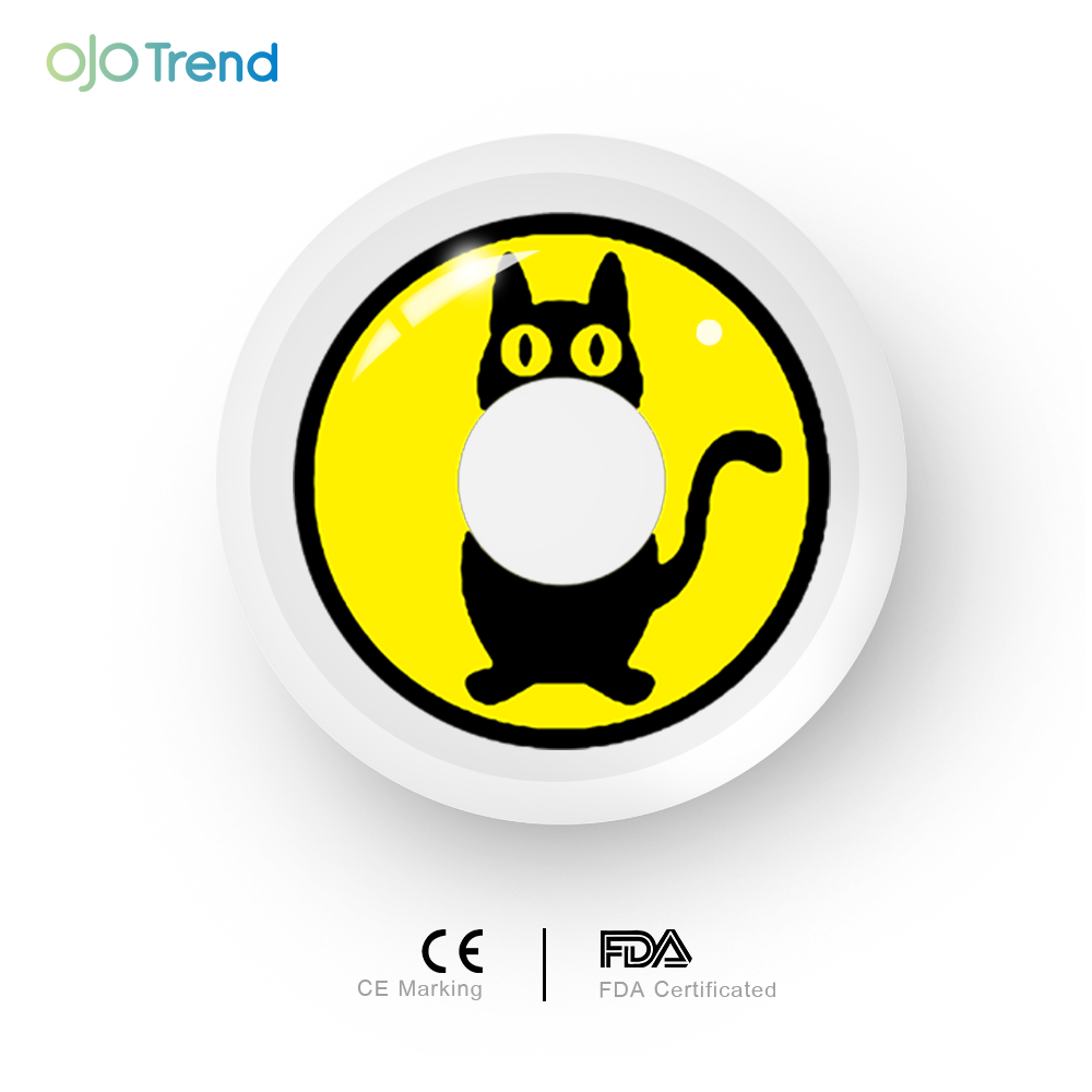 OJOTrend Cat Contact Lenses 1 Yearly