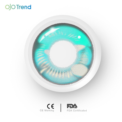 OJOTrend ANIME Green Contact Lenses 1 Yearly