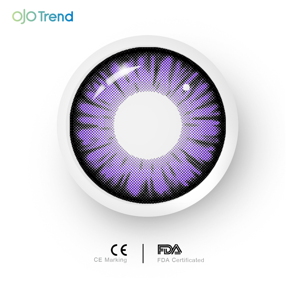 OJOTrend Monster Violet Contact Lenses£¨ 1 Yearly £©