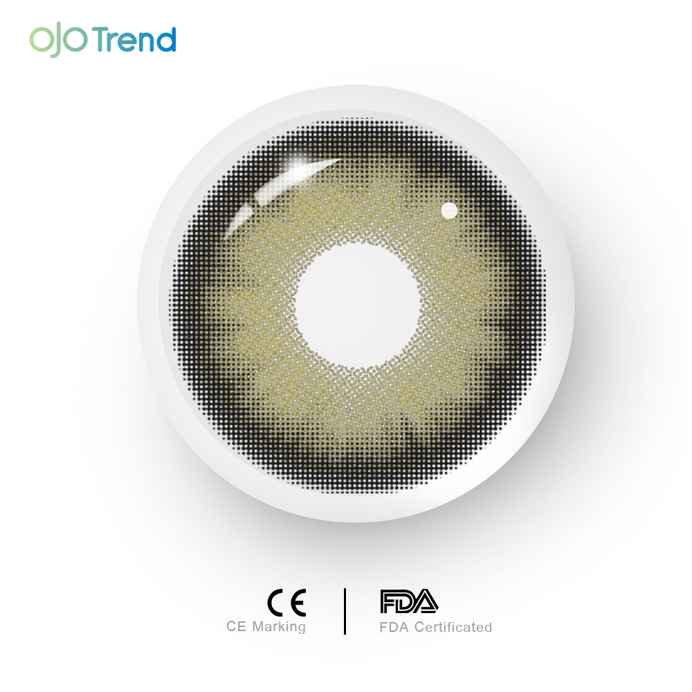 OJOTrend GENE Gray Contact Lenses 1 Yearly