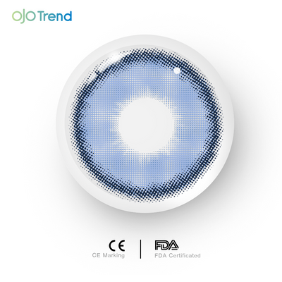 OJOTrend Silvana Blue Contact Lenses 1 Yearly