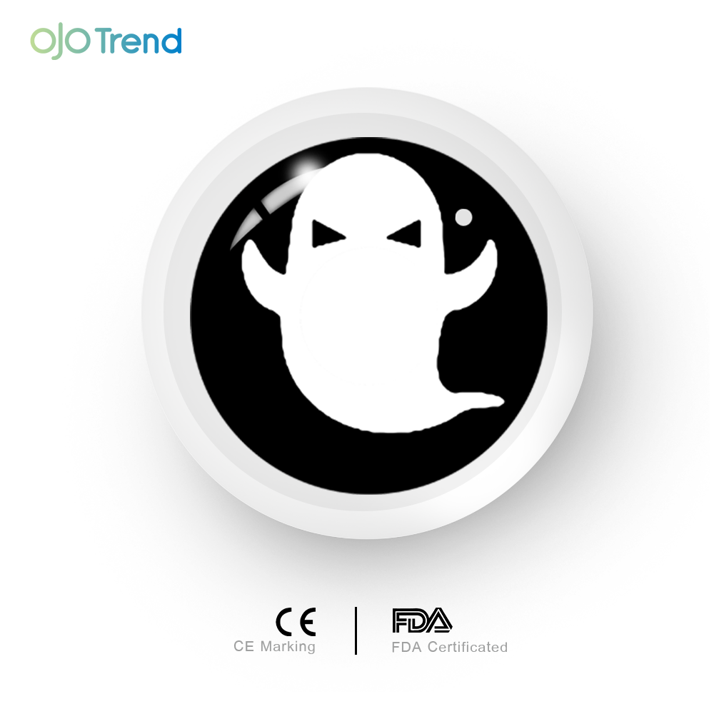 OJOTrend ghost Contact Lenses 1 Yearly