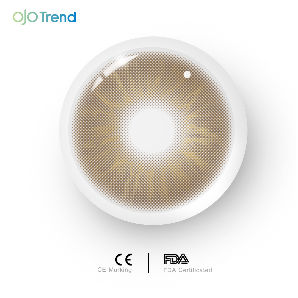 OJOTrend Profound Brown Contact Lenses 1 Yearly