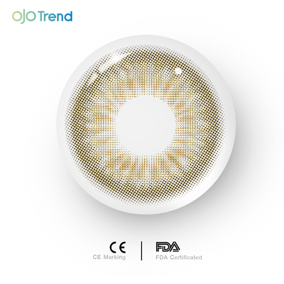 OJOTrend DNATaylorII Brown Contact Lenses 1 Yearly