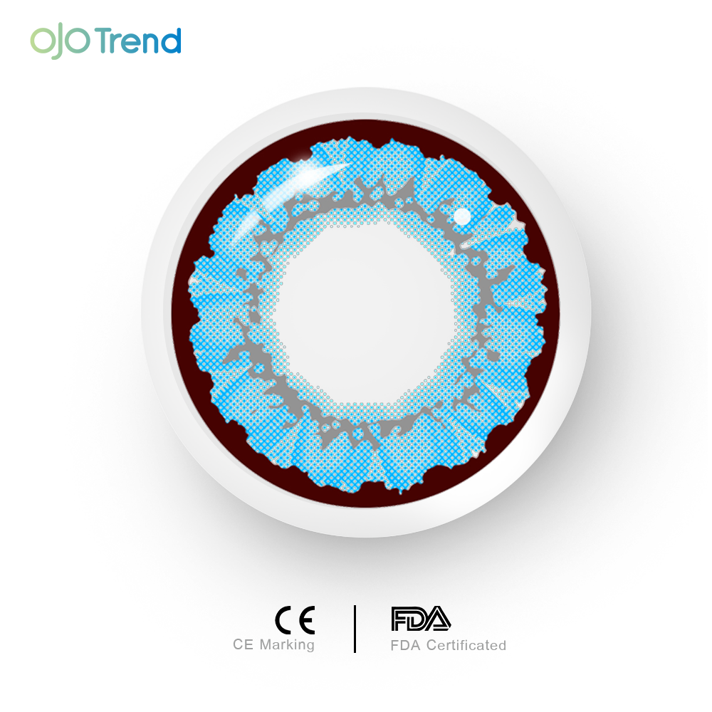 OJOTrend POK MON Blue Contact Lenses 1 Yearly