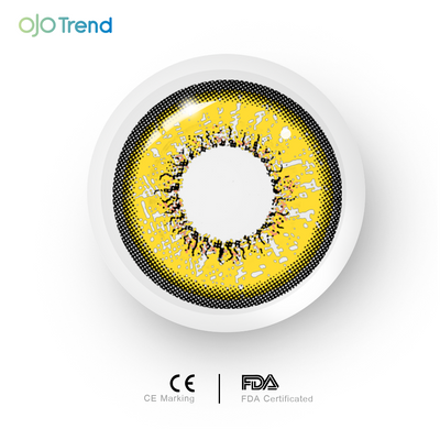 OJOTrend Genshin Impact Yellow  Contact Lenses 1 Yearly