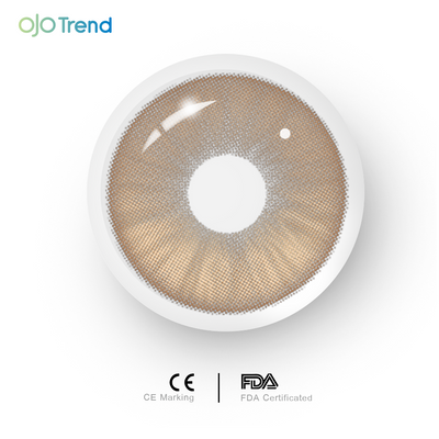 OJOTrend Meteor Brown Contact Lenses 1 Yearly