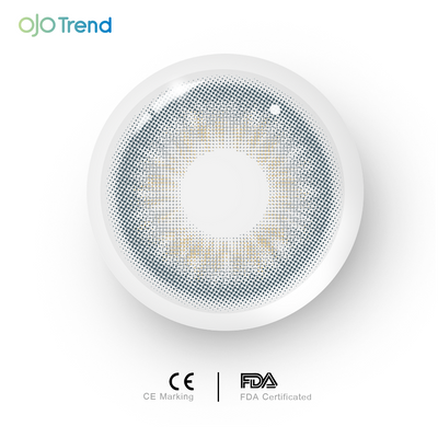 OJOTrend DNATaylorII Grey Contact Lenses 1 Yearly