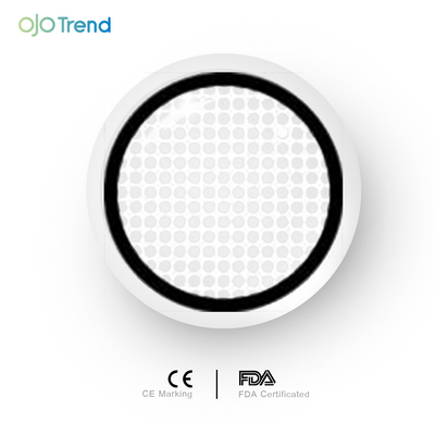 OJOTrend Mesh White &Black Contact Lenses 1 Yearly