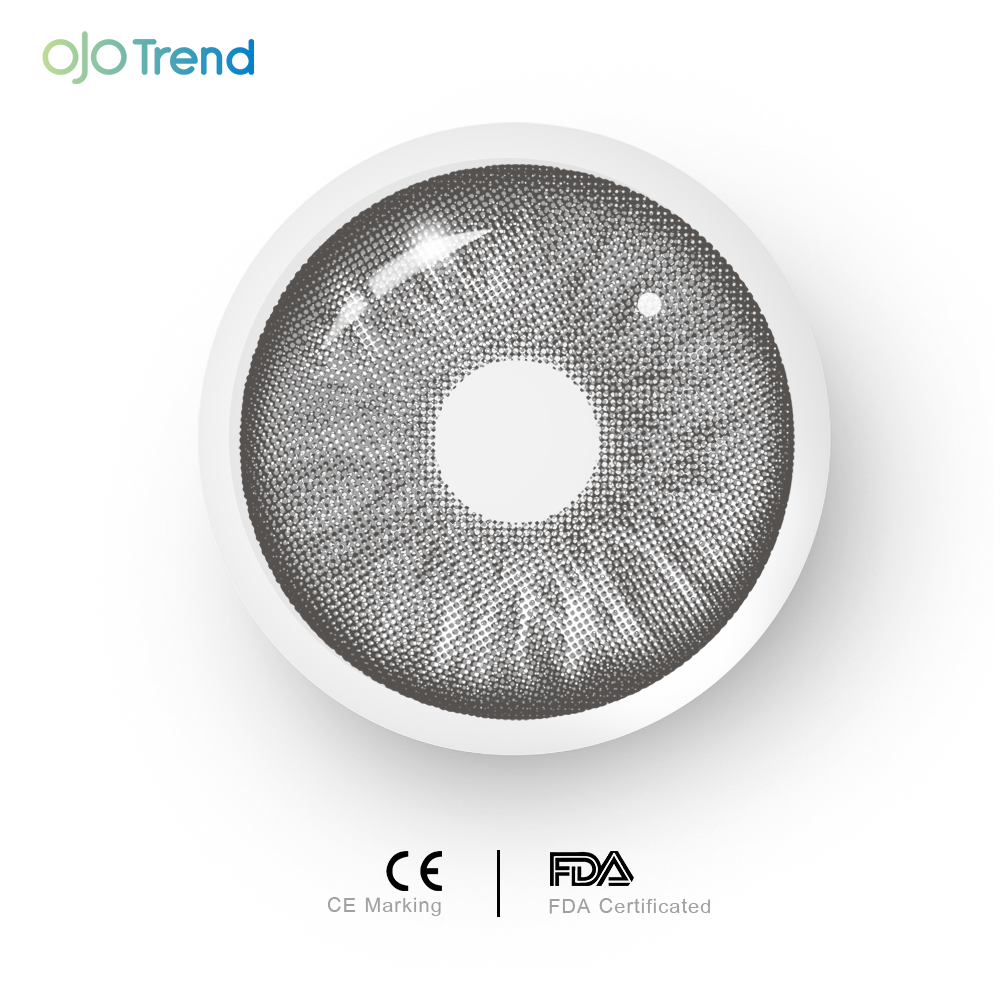 OJOTrend Siri Gray Contact Lenses 1 Yearly