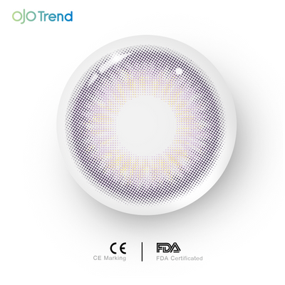 OJOTrend DNATaylorII Violet Contact Lenses 1 Yearly