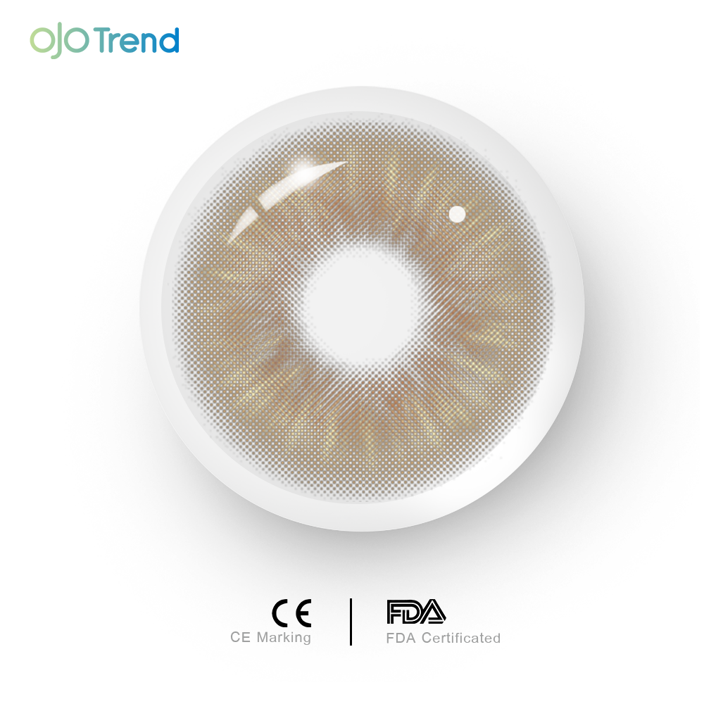 OJOTrend Sin Brown Contact Lenses 1 Yearly