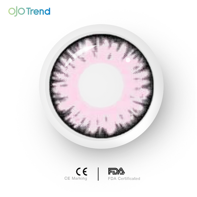 OJOTrend Monster Pink Contact Lenses 1 Yearly