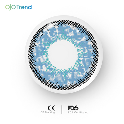 OJOTrend Nono Elf Blue Contact Lenses 1 Yearly