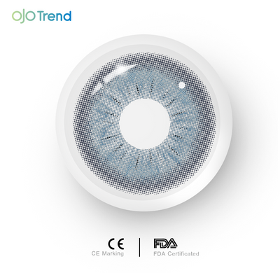 OJOTrend Sora Blue Contact Lenses 1 Yearly