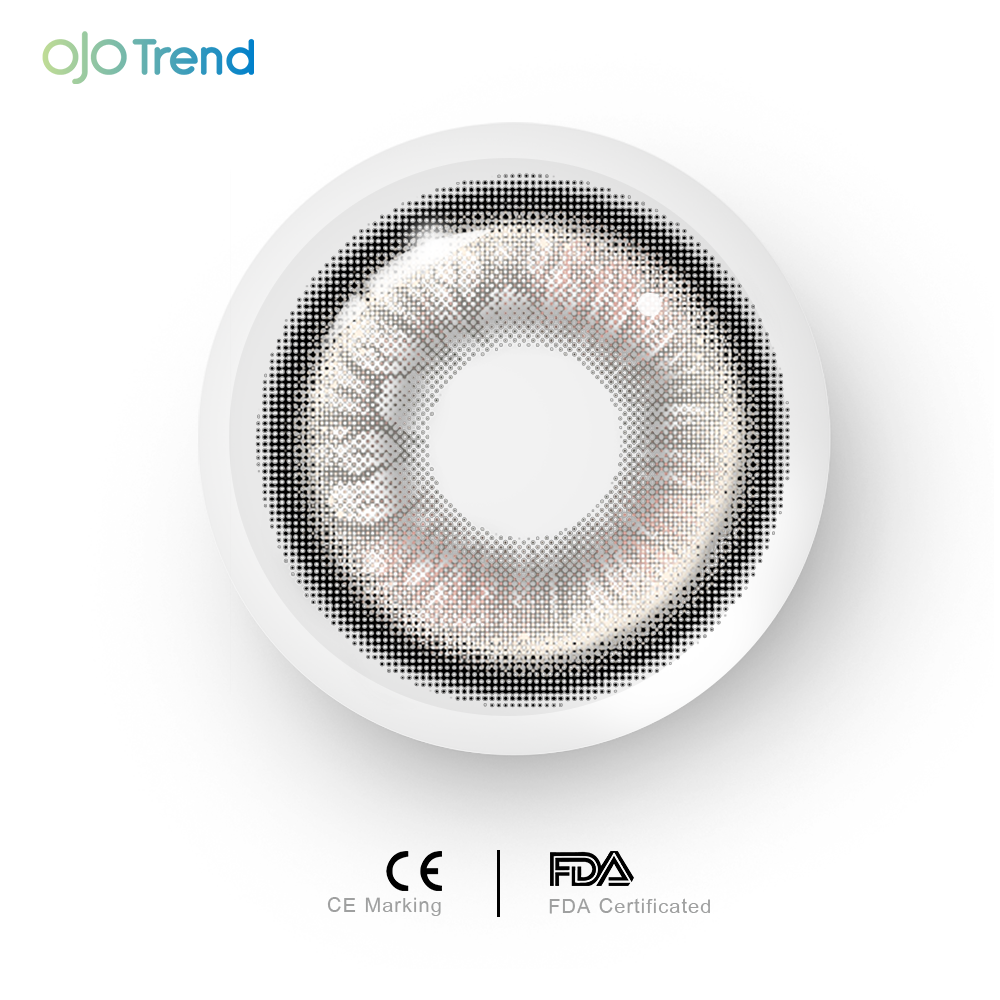 OJOTrend Viva Grey Contact Lenses 1 Yearly