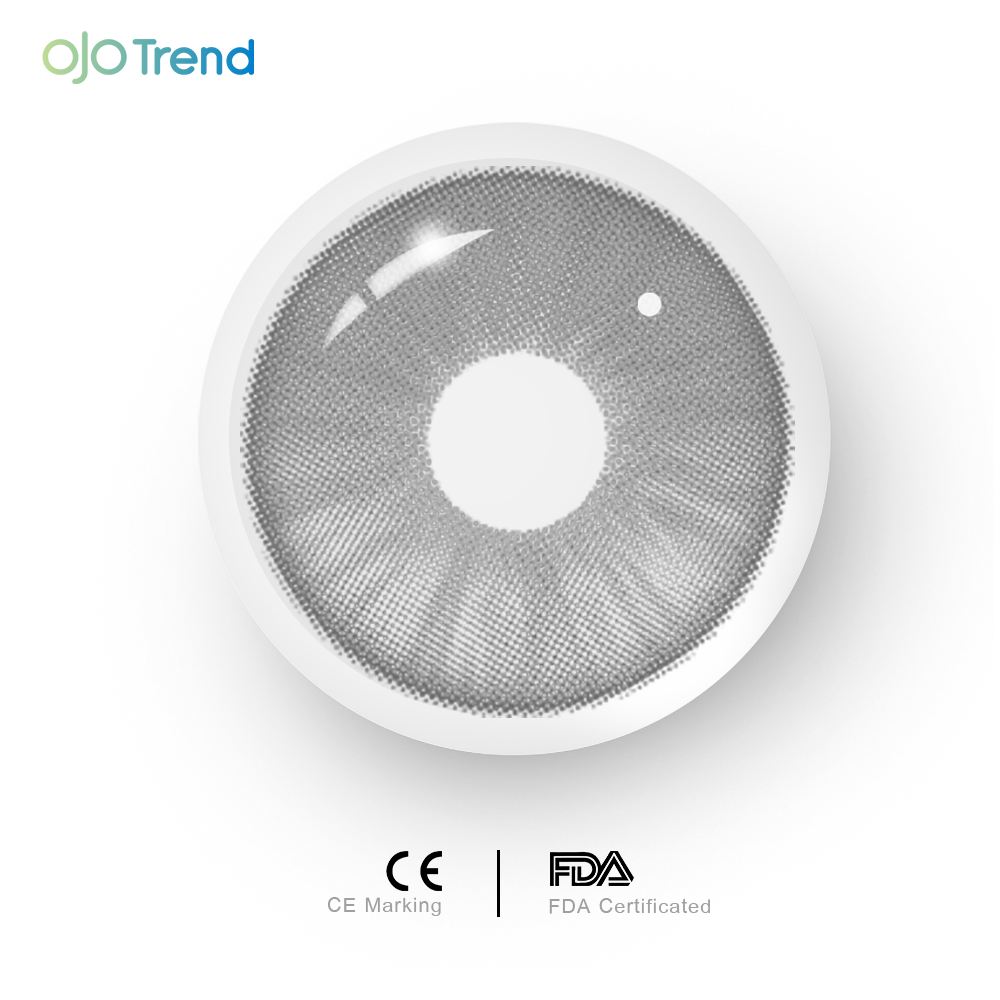 OJOTrend Meteor Grey Contact Lenses 1 Yearly