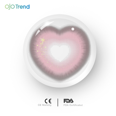 OJOTrend tiktok sweet heart 2 Contact Lenses 1 Yearly